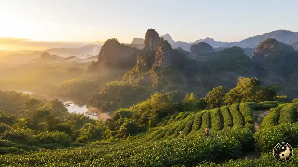 武夷山·晨曦远景