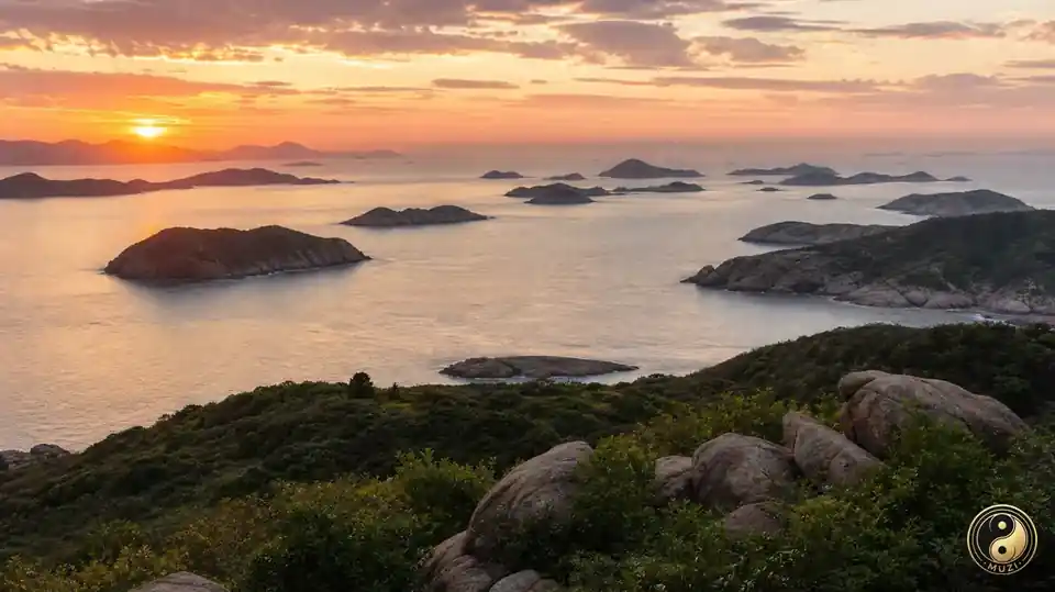 Zhoushan Archipelago — Dawn Panorama