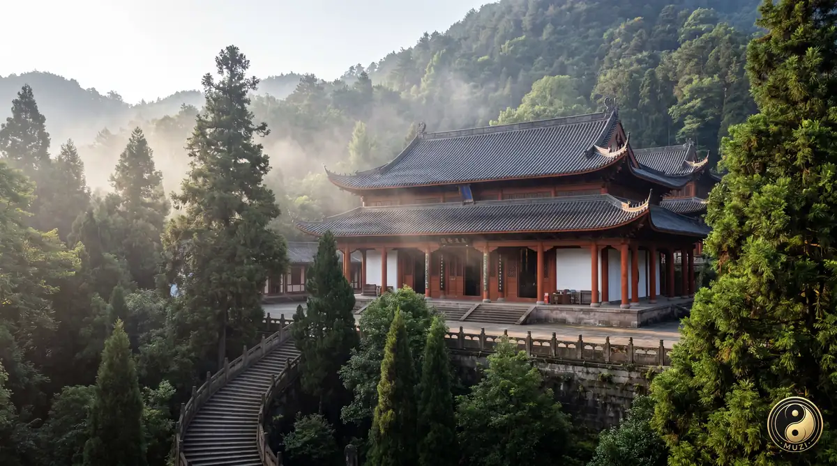 青城山幽徑 四川