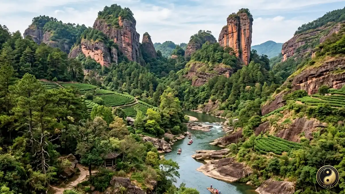 Wuyi Mountain Tea Region Fujian