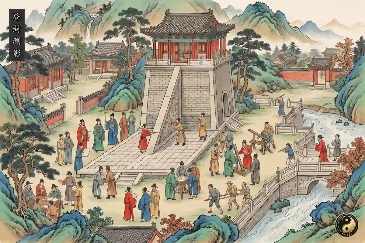 登封測影