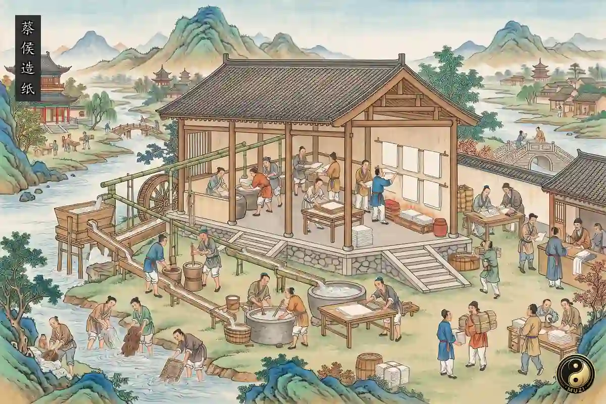 蔡侯造紙