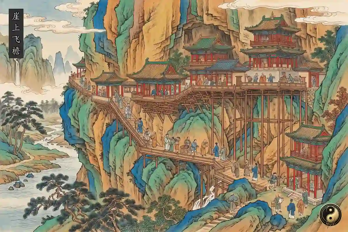 崖上飛簷