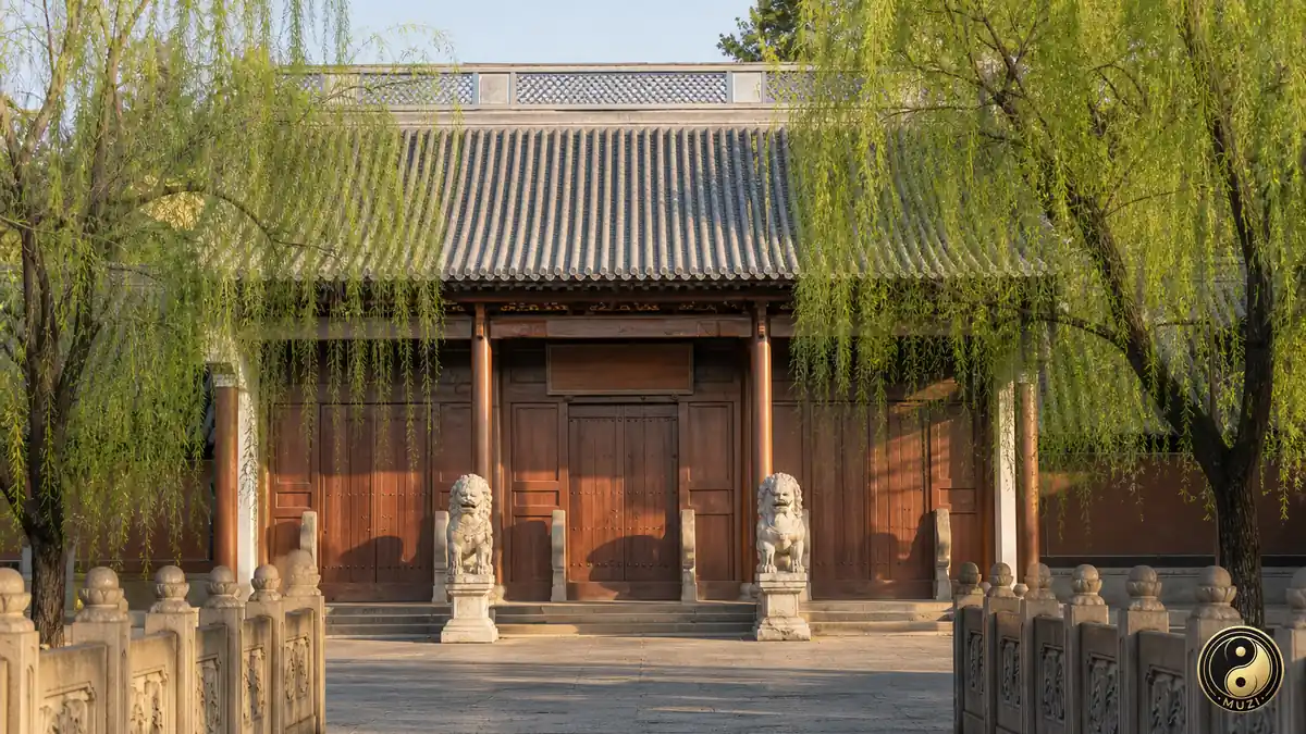 錢王祠·祠院晨光