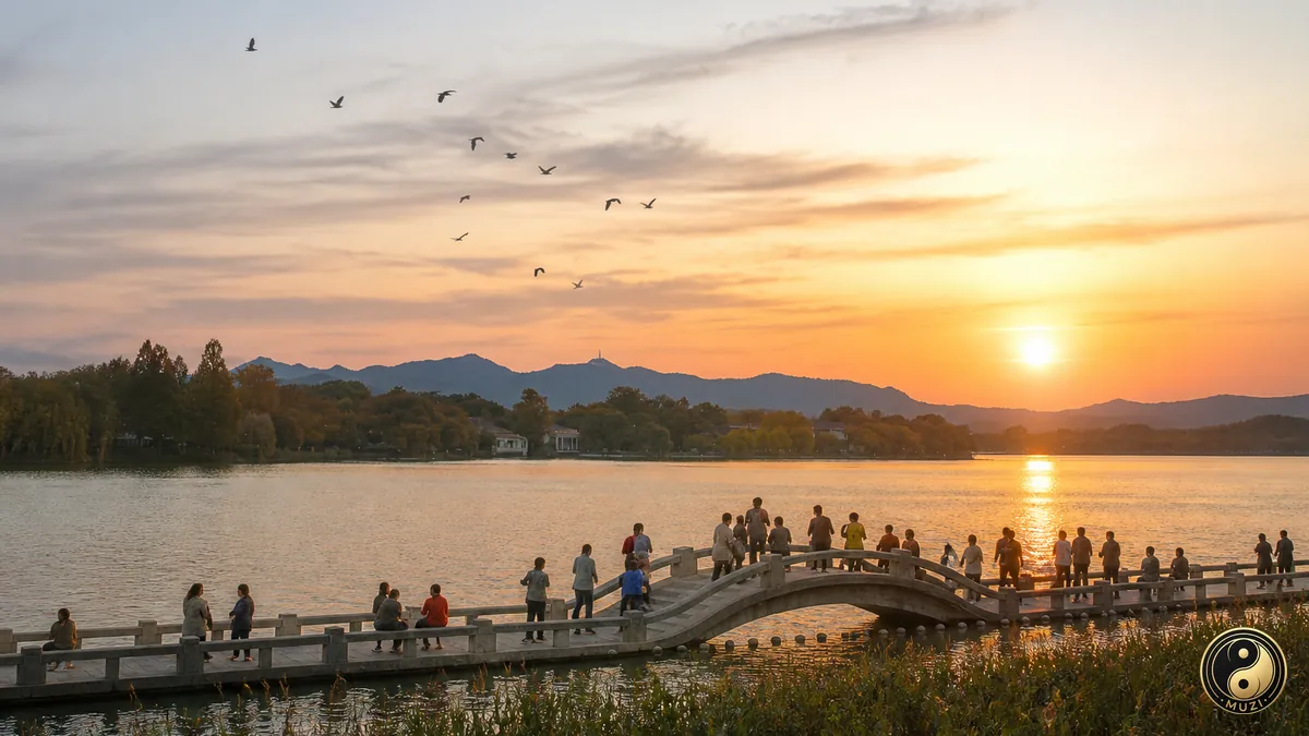 長橋公園·長橋夕望