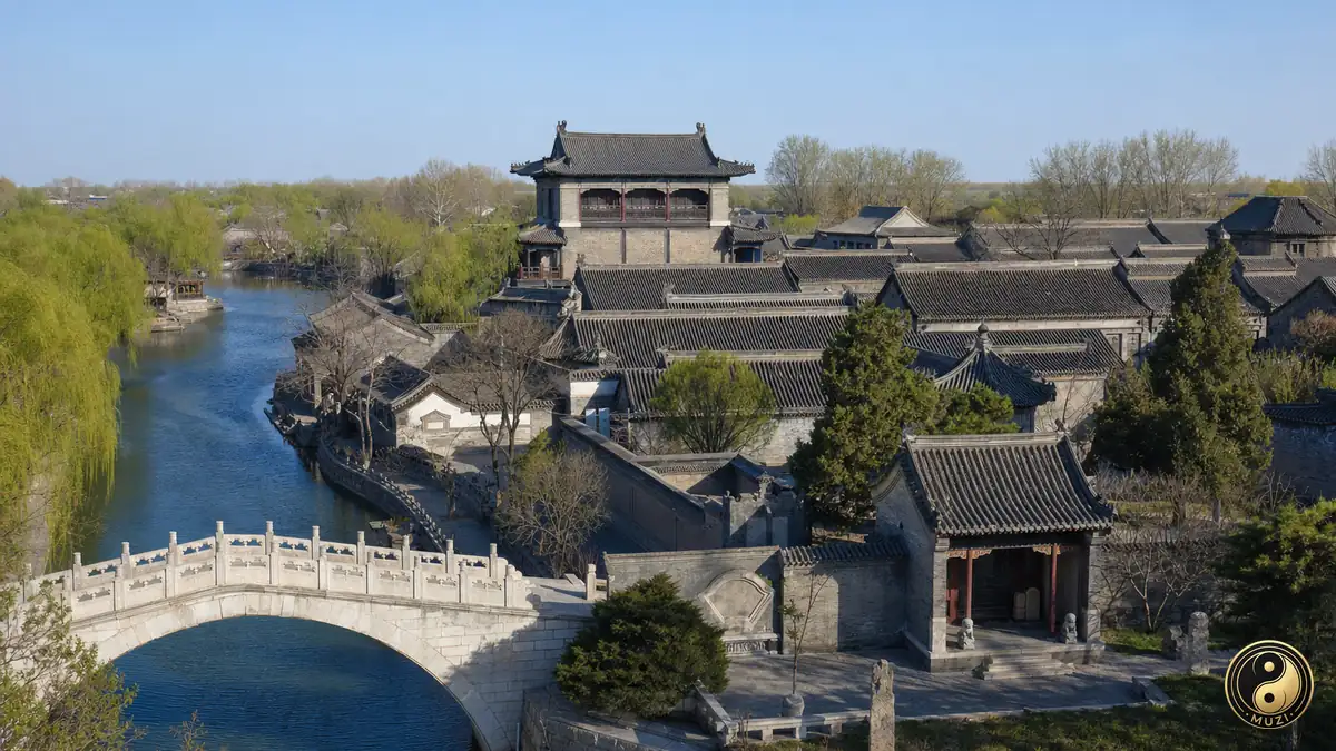 天津·杨柳青古镇·写实全景
