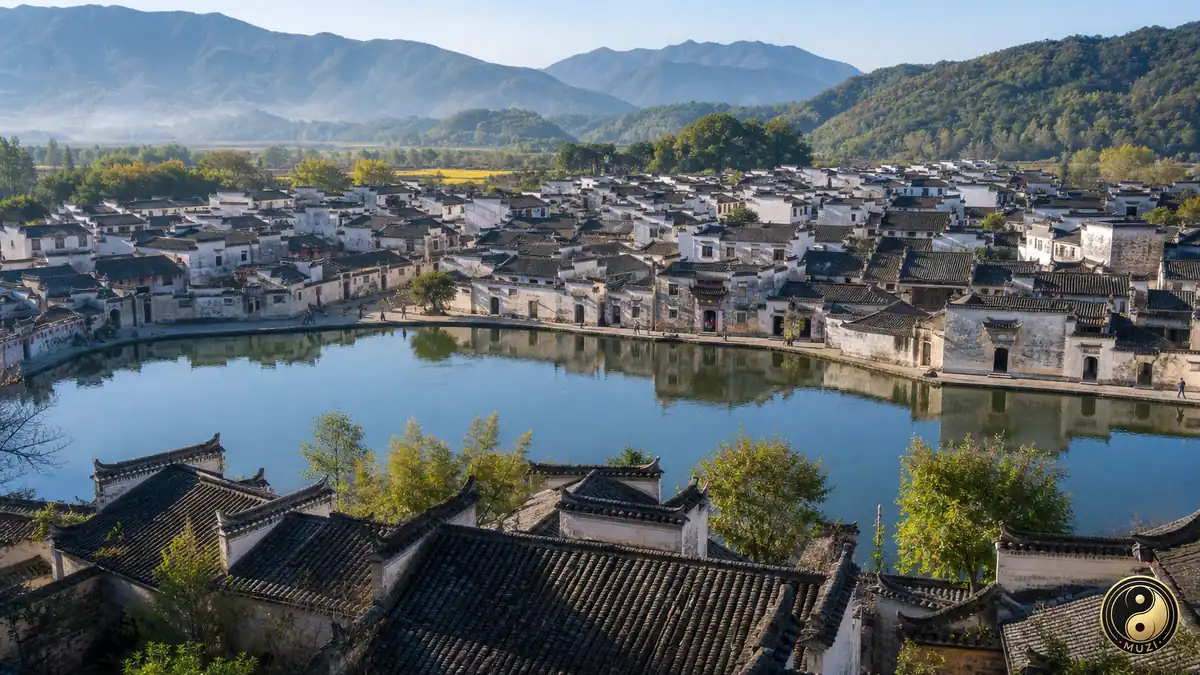 安徽·宏村·写实全景