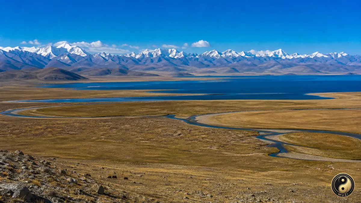 Tibet — Tibetan Plateau — Photoreal panorama
