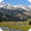 Xinjiang — Tianshan Mountains — Photoreal panorama