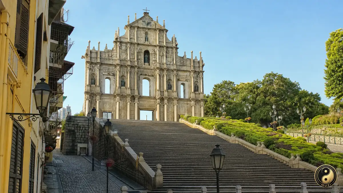 澳门·大三巴·写实全景