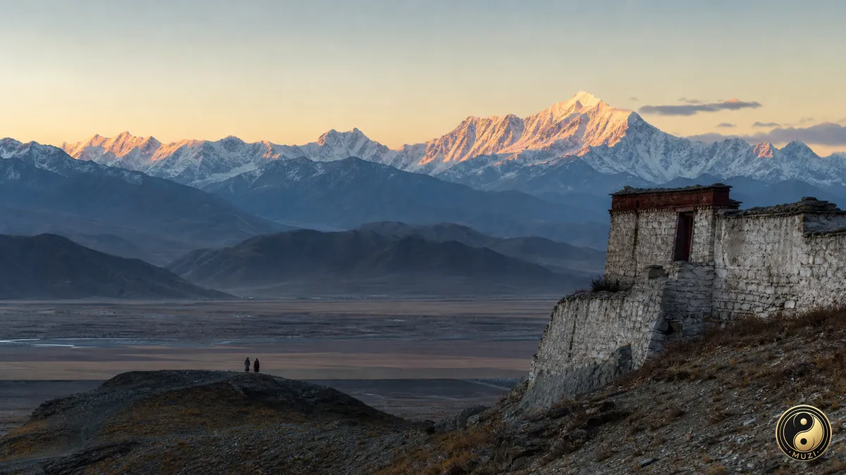 Himalayas — Dawn Panorama