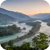 Dujiangyan — Dawn Panorama