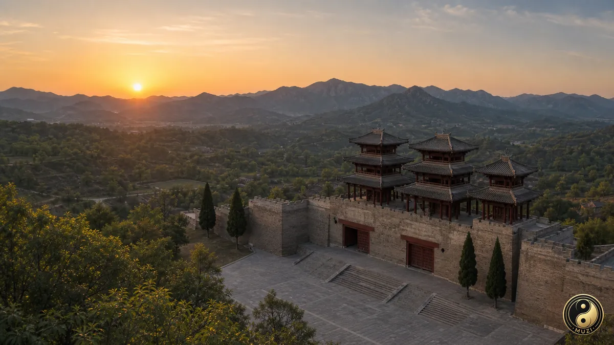 函谷关·晨曦远景