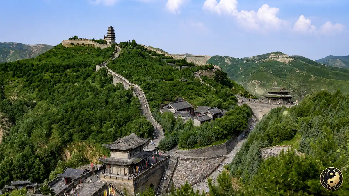雁门关·晨曦远景