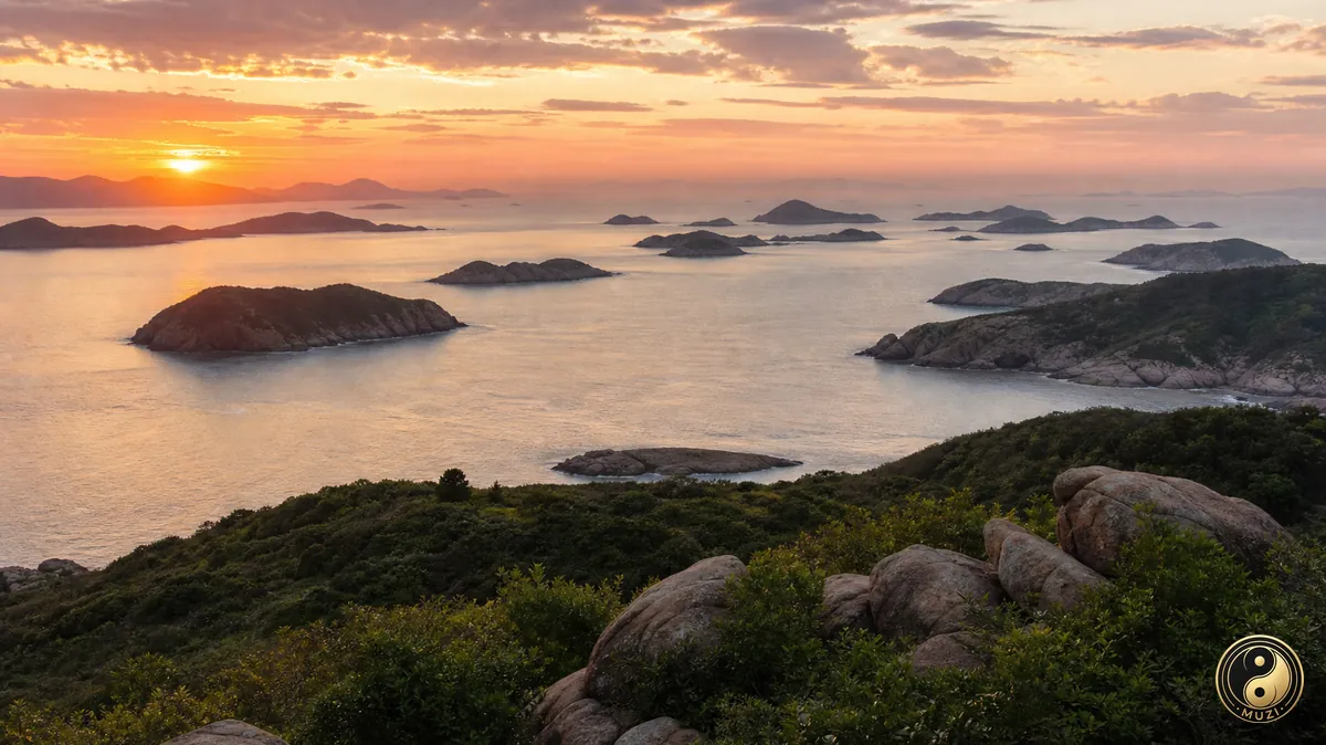 Zhoushan Archipelago — Dawn Panorama