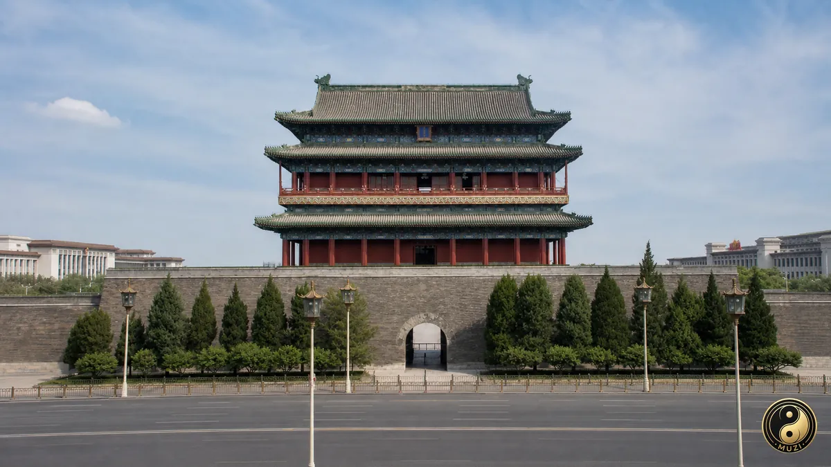 正阳门·晨曦实景